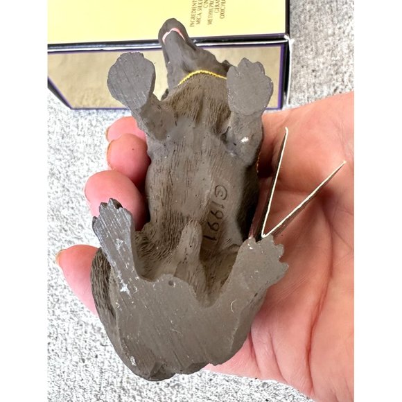 NWT Vintage Chocolate Lab Sculpture Sandicast Life's Attractions Labrador Dogs - Picture 8 of 12